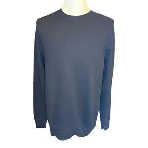 Cotton Citizen Crew Neck Sweatshirt Pullover Long Sleeve Black Medium NWT‎